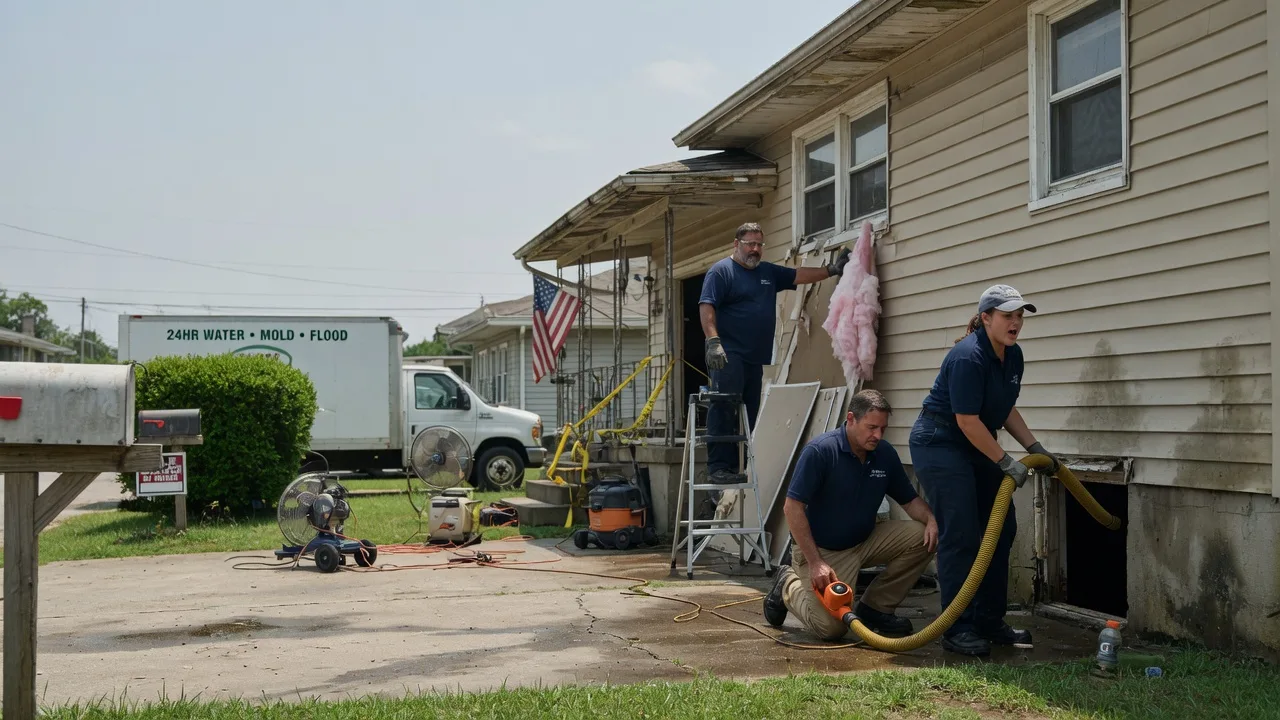 Water Damage Repair in Delco, NC near me